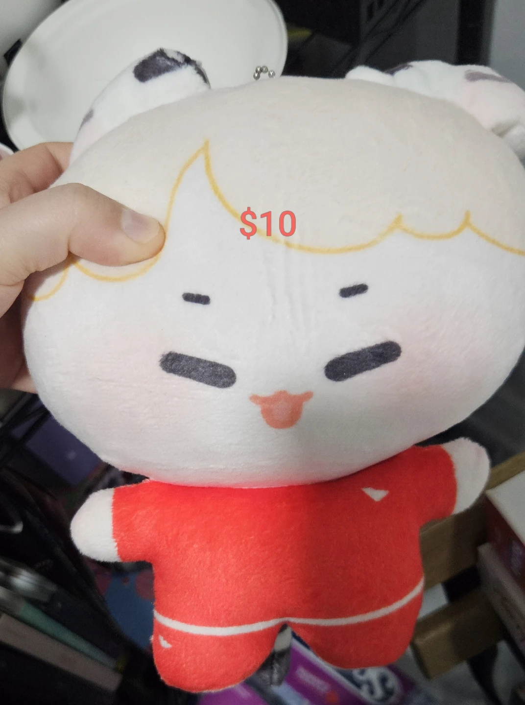 Collection of Hoshi and Wonwoo stuffy from fan - photo 2