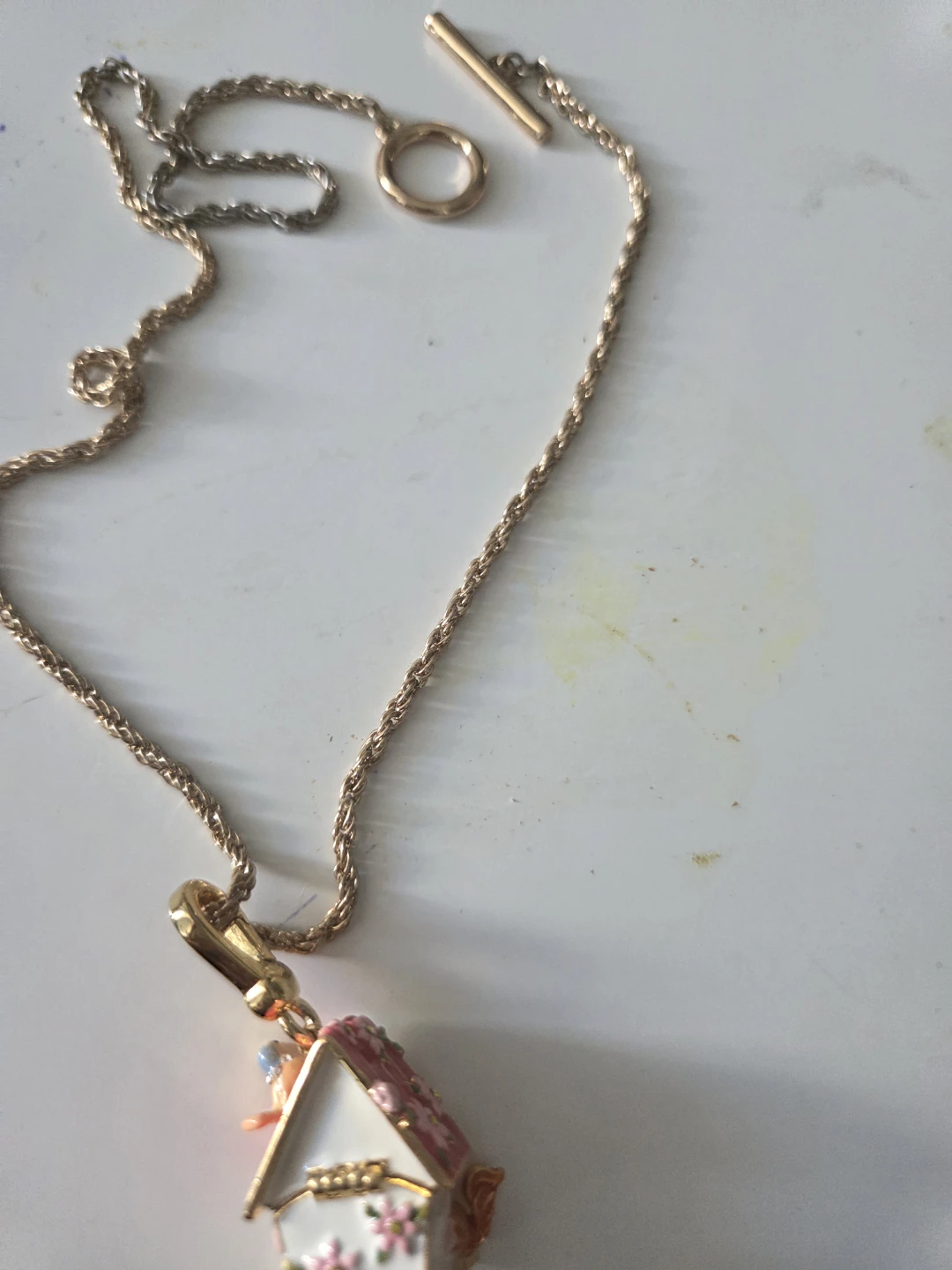 Squirrel and Birdhouse Charm Necklace - photo 5