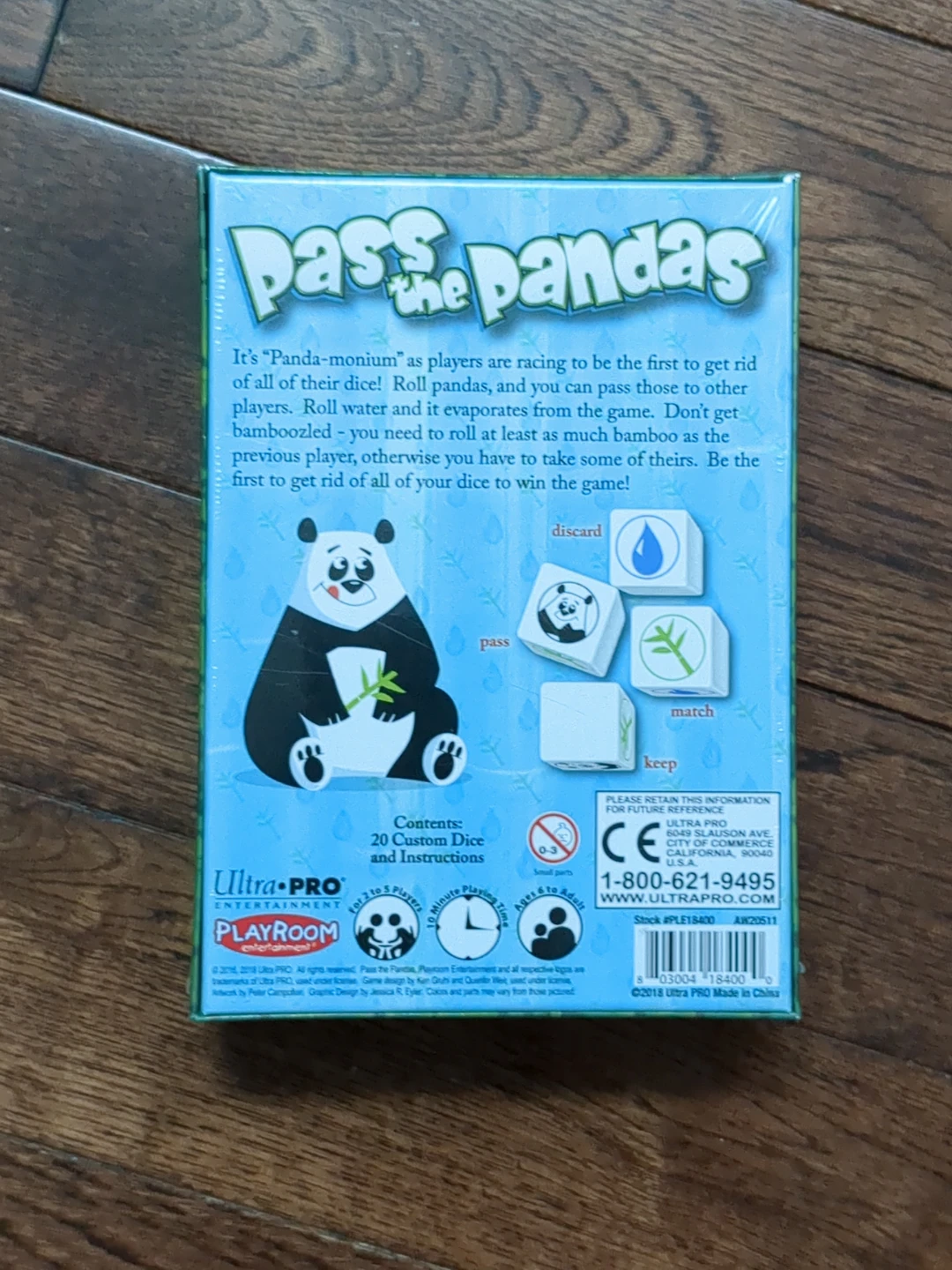Pass the Pandas Dice Game - photo 2