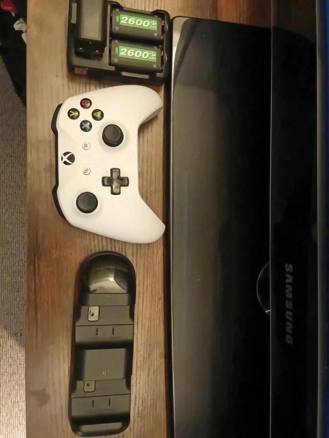 Xbox Controller with Charging Dock and Batteries