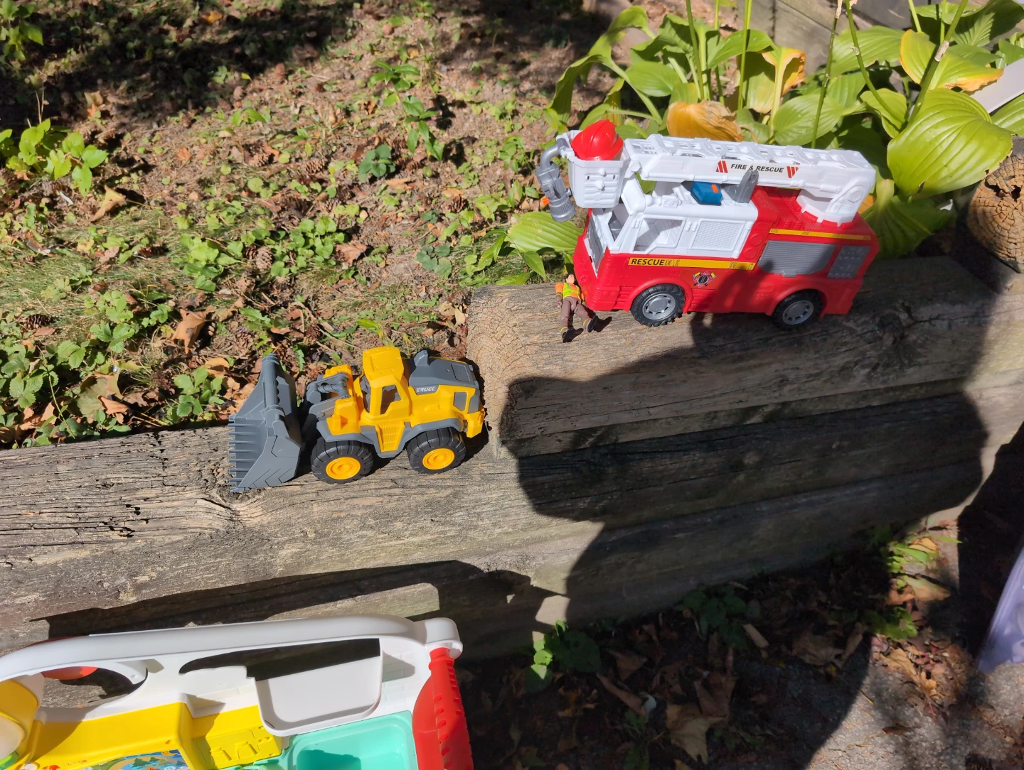 Assorted Toy Trucks and Construction Vehicles - photo 3