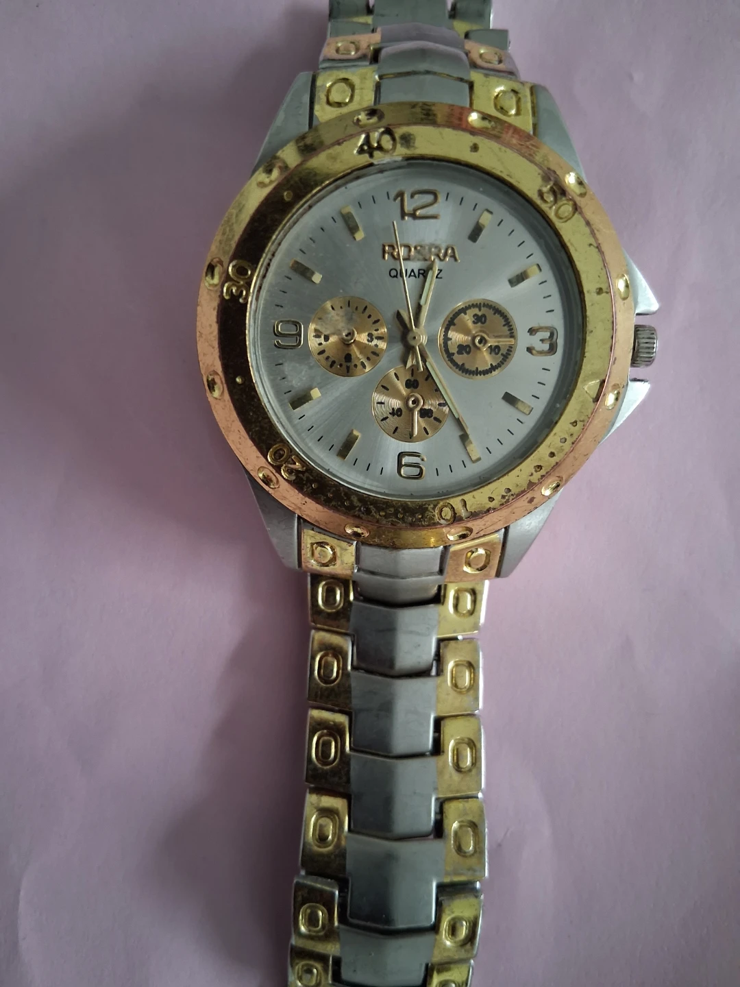 Mens Chronograph Watch with Blue Face - photo 2