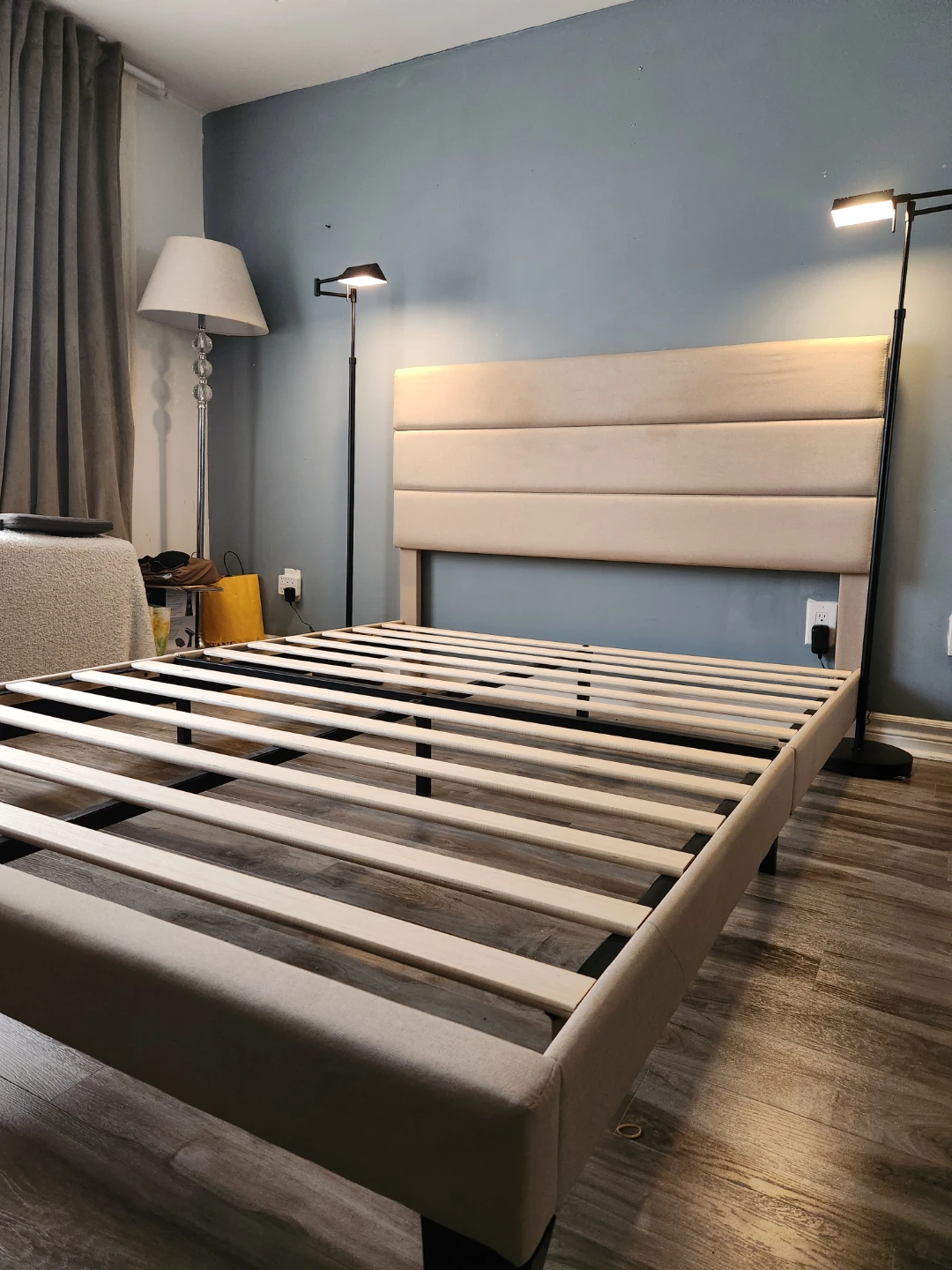 Upholstered Bed Frame  queen