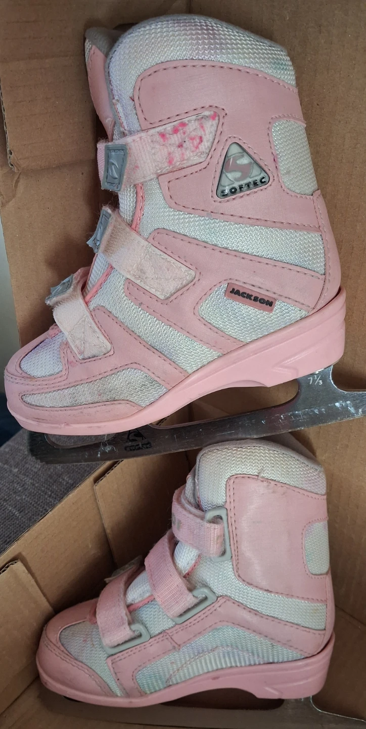 Jackson Softec Pink Ice Skates - photo 5