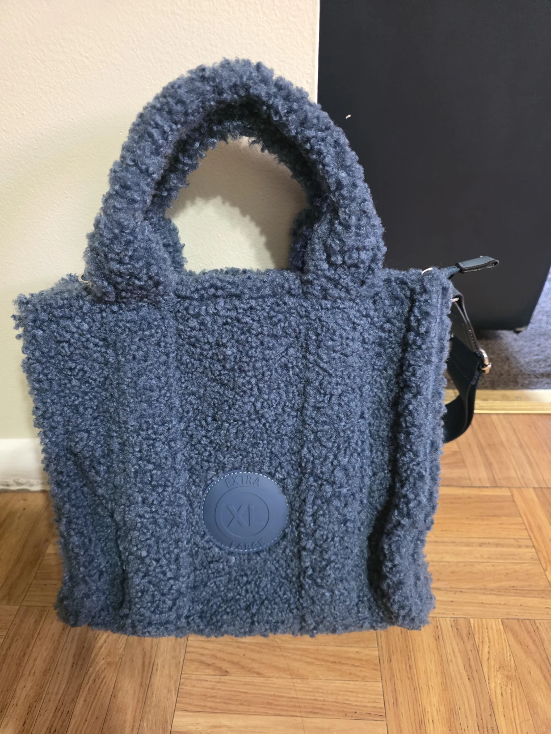 Blue Teddy Fleece Tote Bag - photo 4