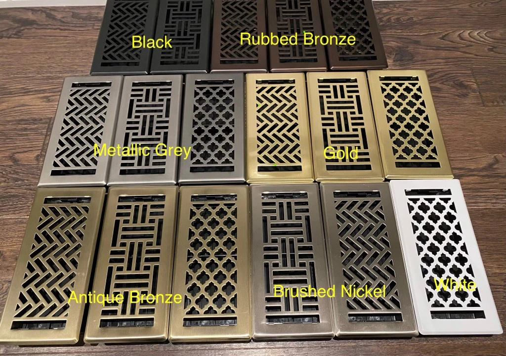 Decorative Floor Register Vent Covers