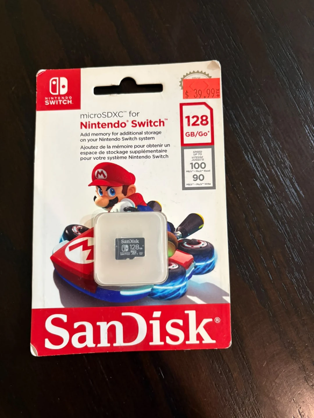 SanDisk 128GB microSDXC for Nintendo Switch