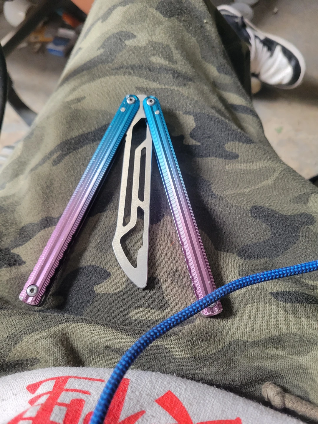 Gradient Butterfly Trainer Knife - photo 2