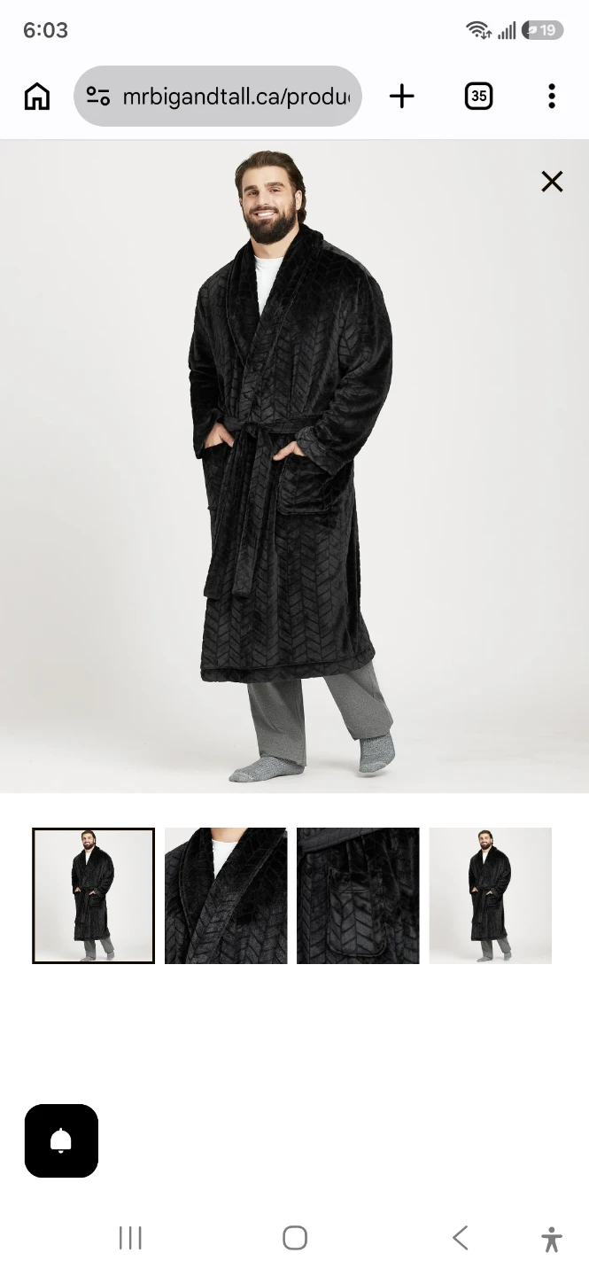 plus sizeBritches Plush Fleece Robes, black, grey, red, xl-4x