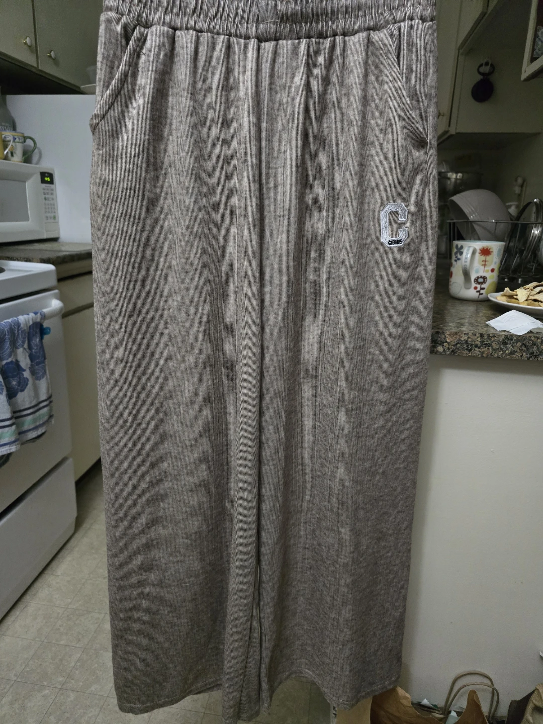 Celine Brown/beige Striped Lounge Pants