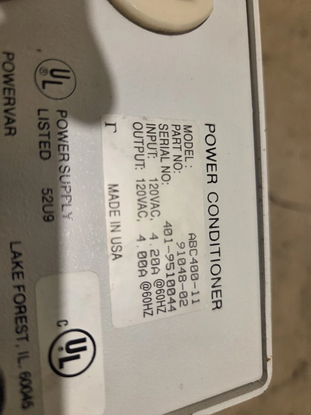 POWER CONDITIONER - photo 4