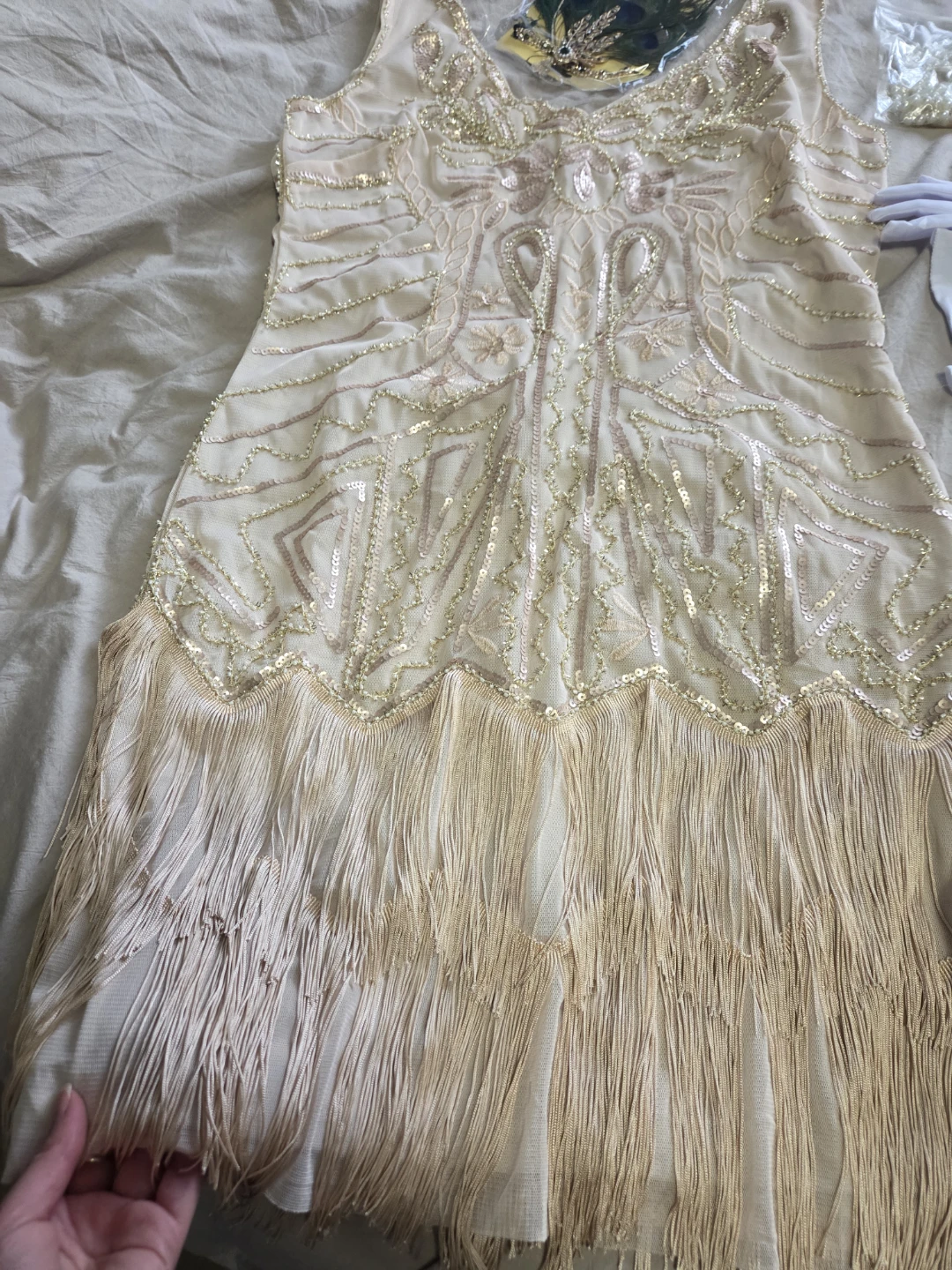 ​✨ Complete Luxury 1920s Flapper / Great Gatsby Costume Set! ✨ - photo 5