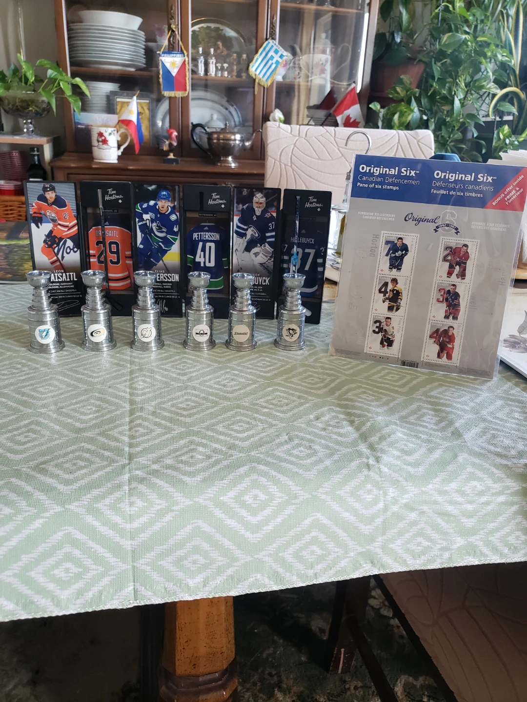 Tim Hortons NHL Collectibles and Original Six Stamps