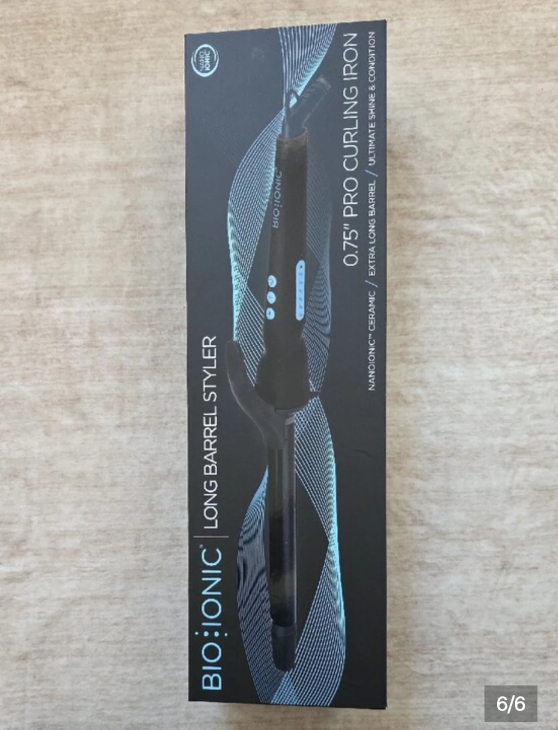 Bio Ionic 0.75" Pro Curling Iron