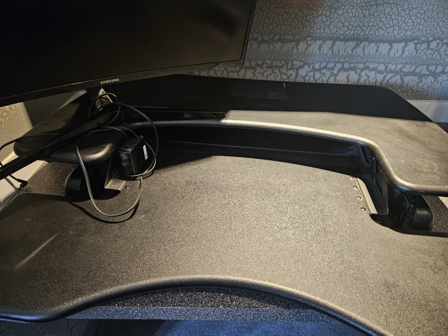 Black Standing Desk Converter