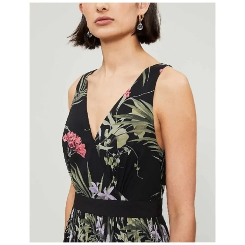 Ted Baker Pleated Floral Midi Dress - photo 4