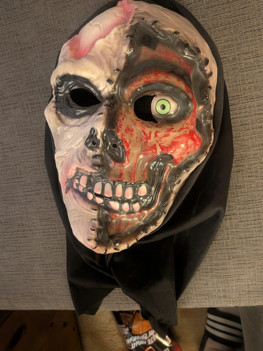 Halloween mask pick up in St Albert