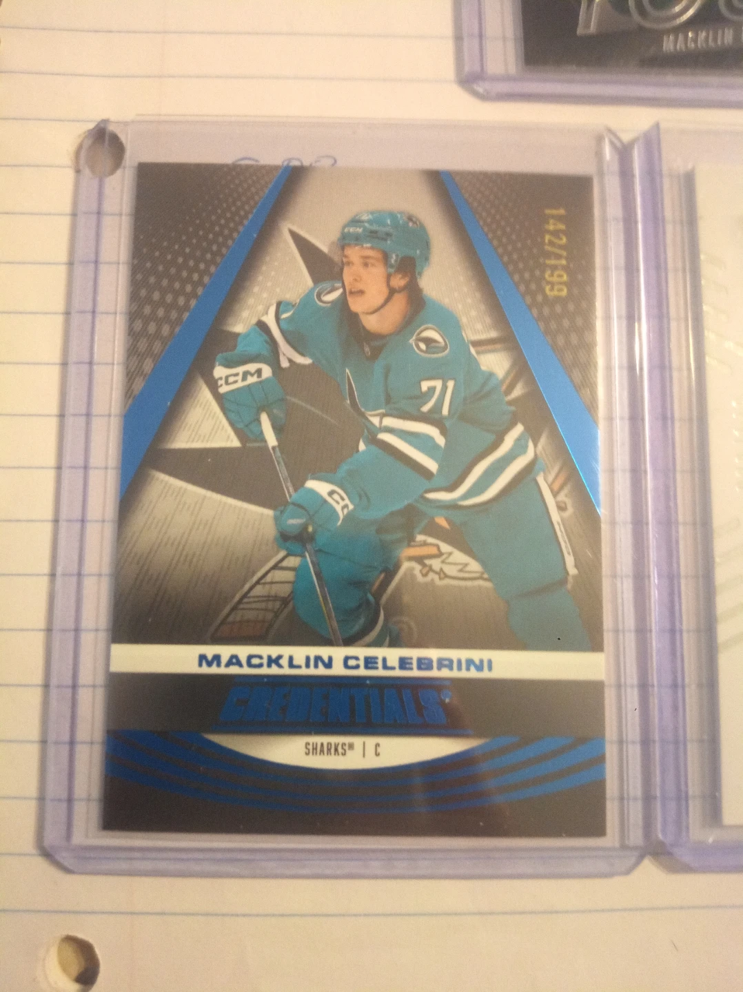 Macklin Celebrini Hockey Card Lot - photo 2
