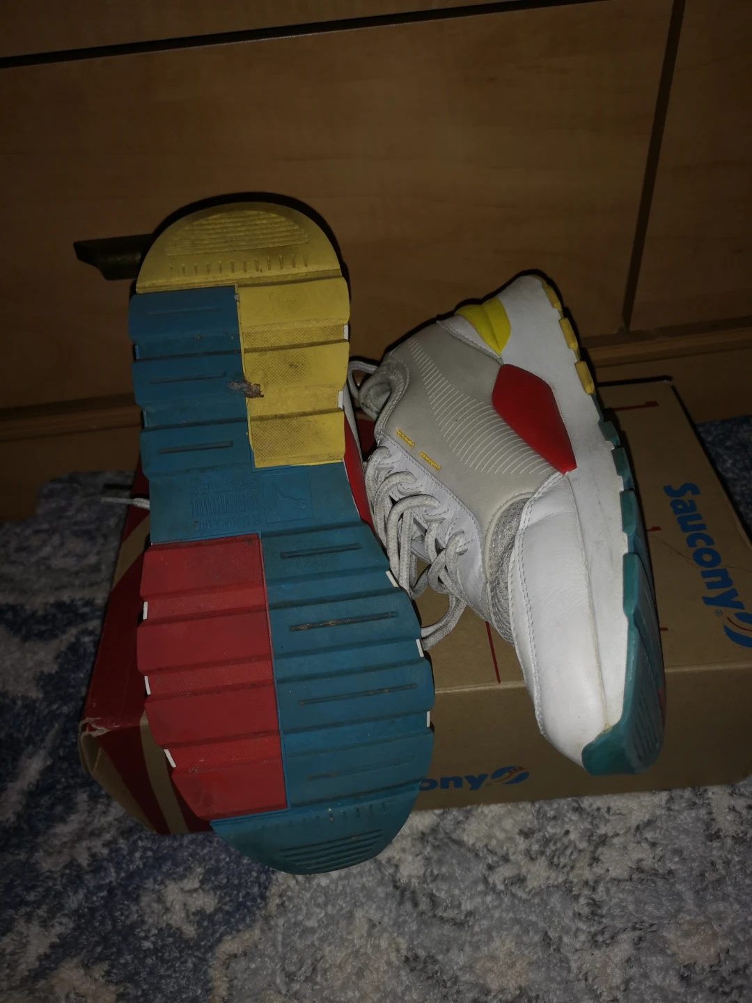 Puma RS 0 Play sneakers used size 8 mens - photo 4