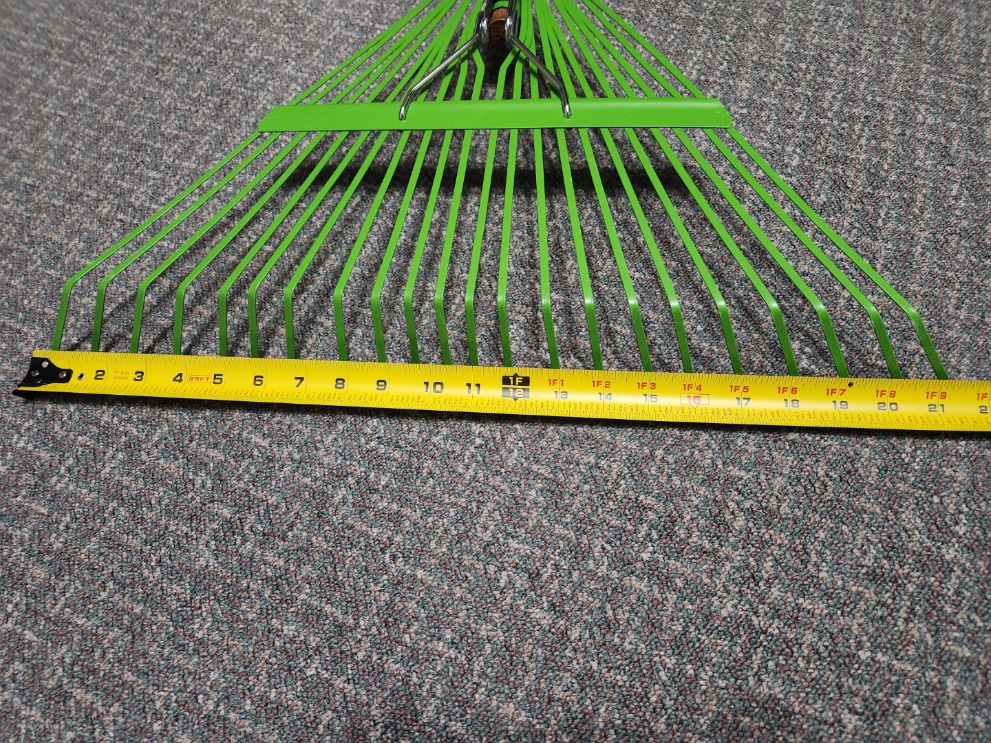 Tempered Steel Leaf Rake - photo 3