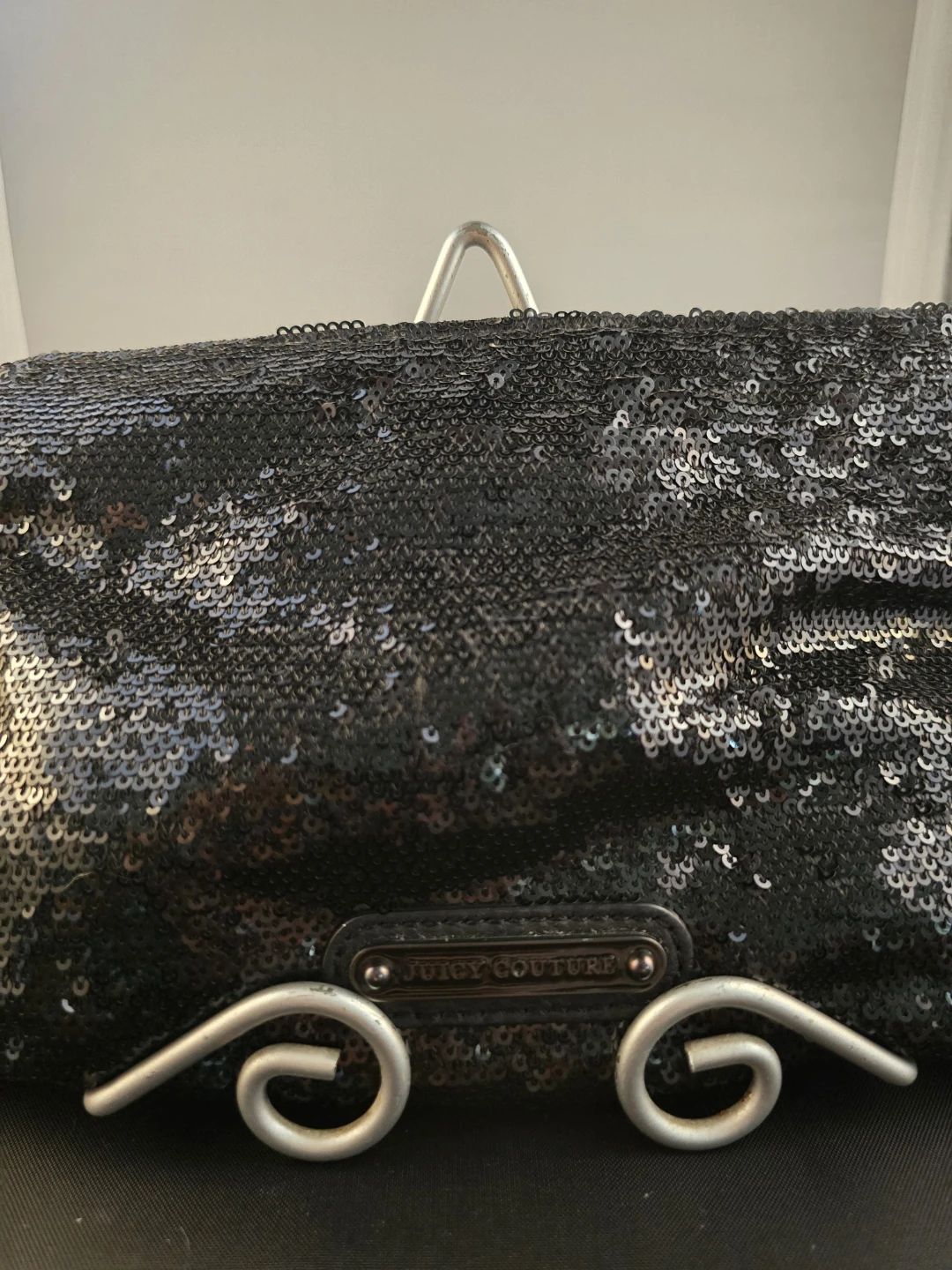 Juicy Couture Black Sequin Clutch - photo 3