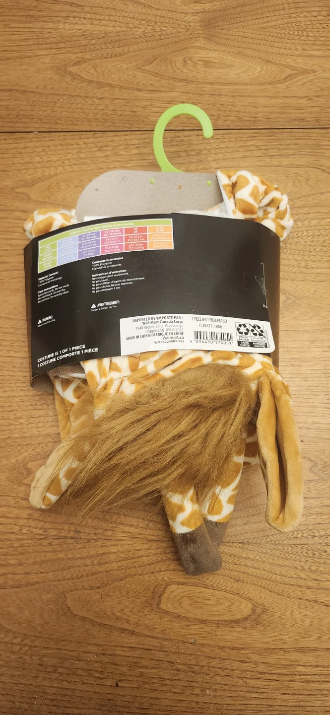 Palamon Cuddly Giraffe Costume 12-18 months - photo 3