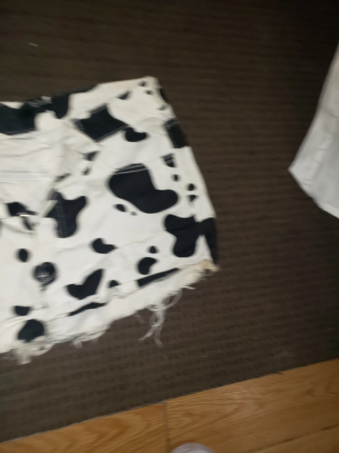 Forever 21 Cow Print Denim Shorts - photo 3