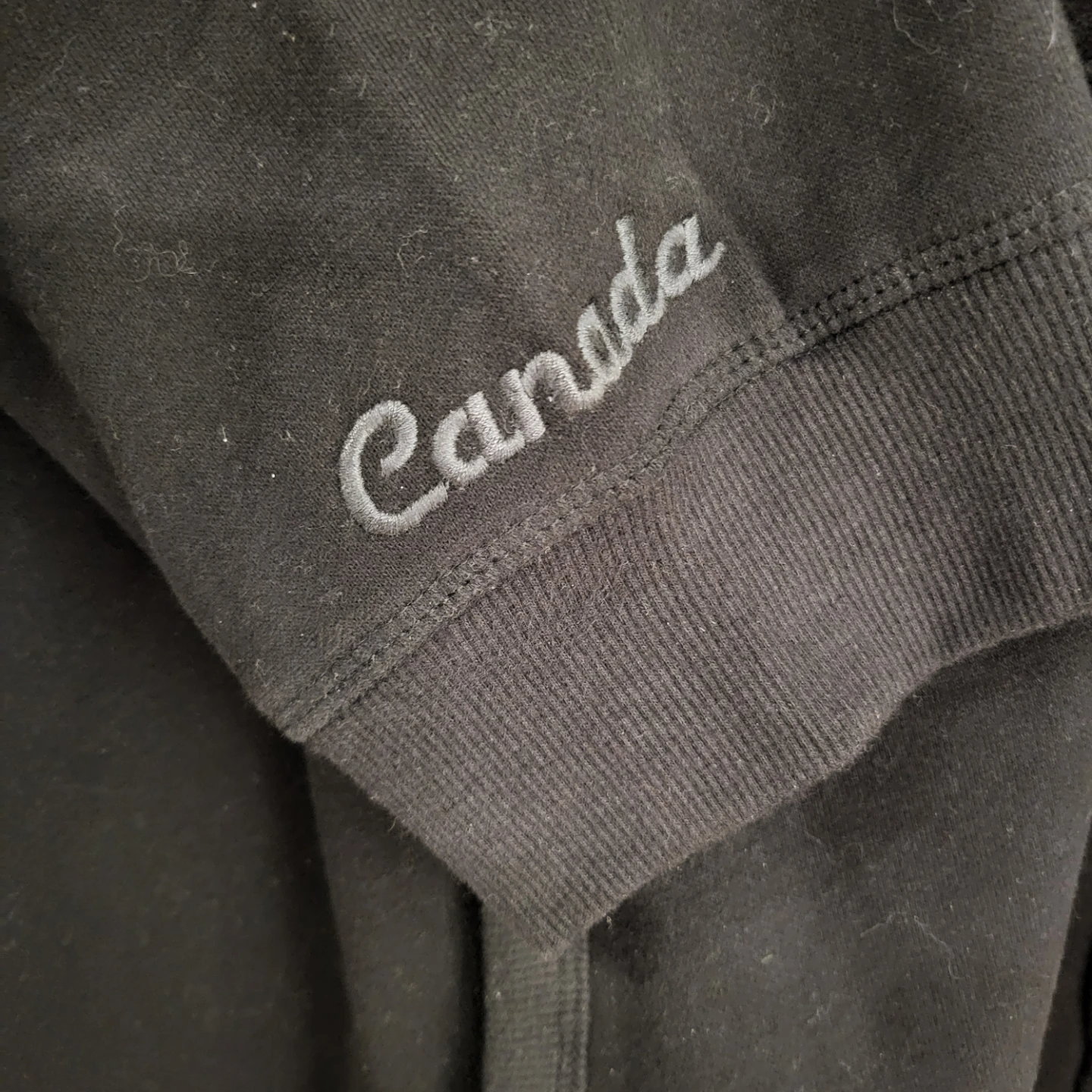 Canada Black Zip-Up Hoodie - photo 3