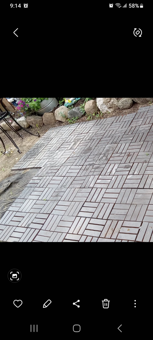 IKEA RUNNEN Decking 52 Tiles