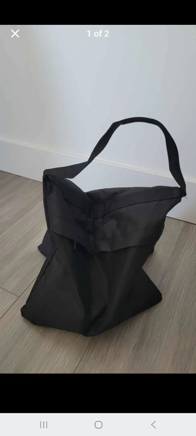 4 Black Sandbags