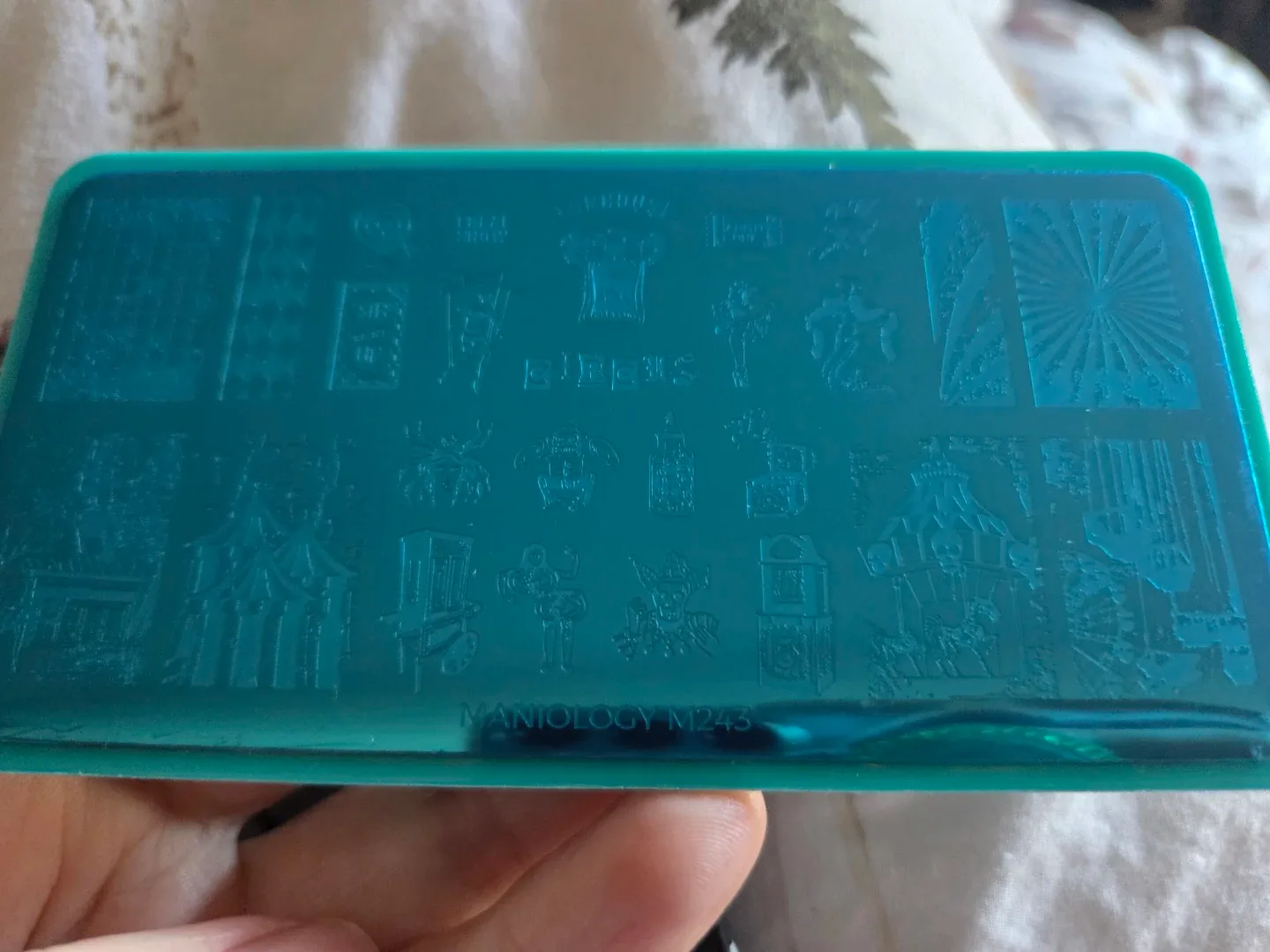 Maniology M243 Funhouse Circus Stamping Plate - photo 2