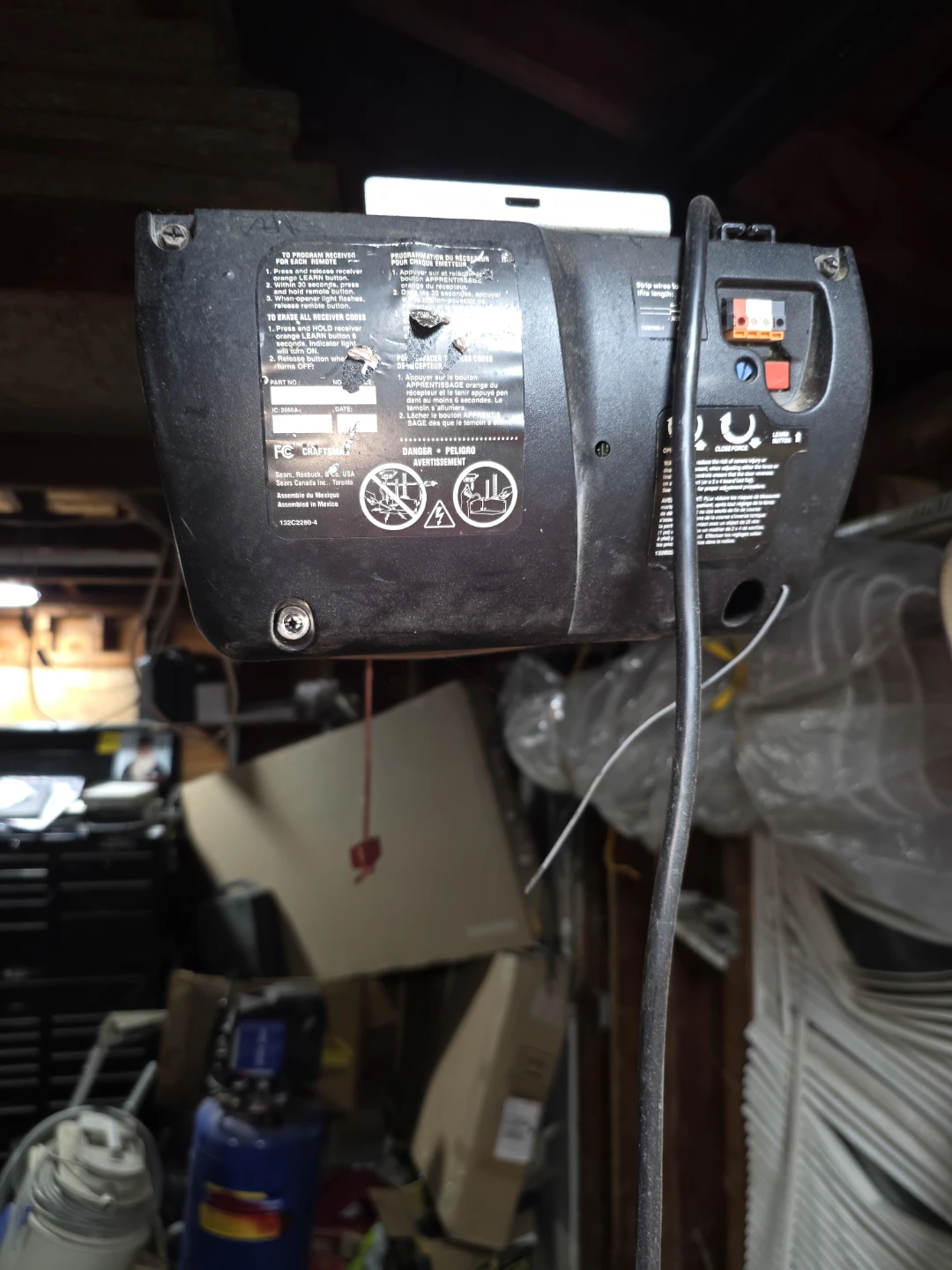 Craftsman 1/2 HP Garage Door Opener - photo 2