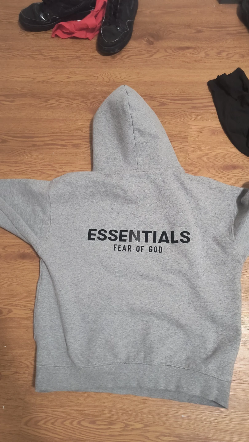 Essentials Fear of God Hoodie - Grey - photo 2