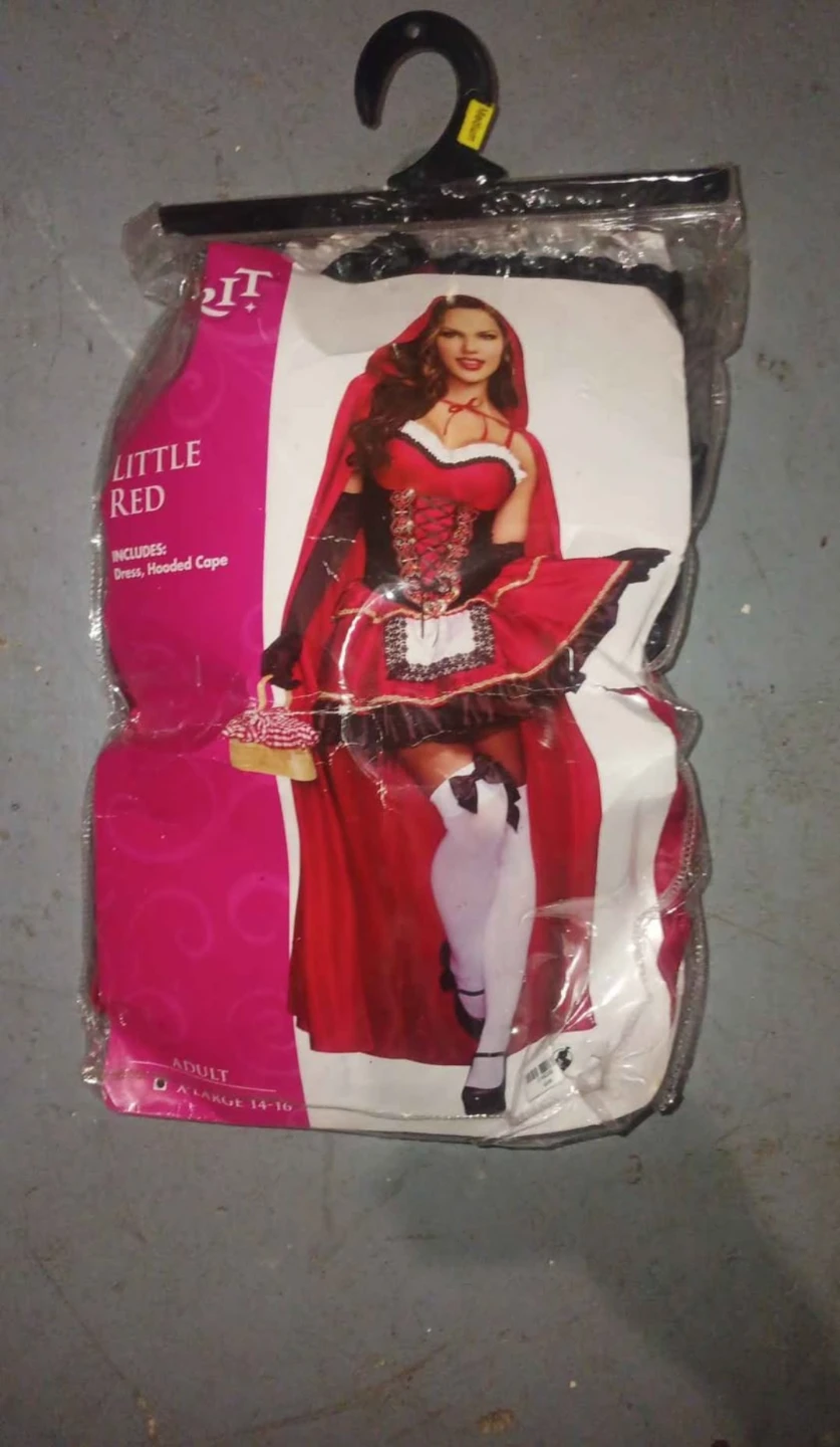 Spirit Halloween Little Red Costume Large 14-16