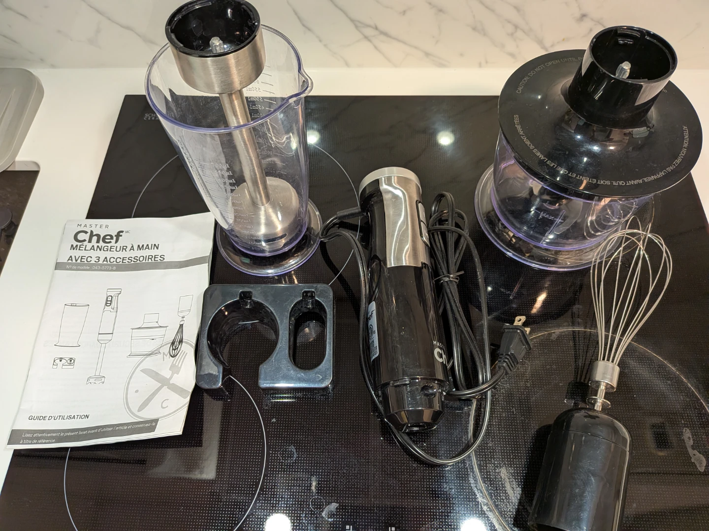 Master Chef Hand Blender 3-Attachment Set - photo 4