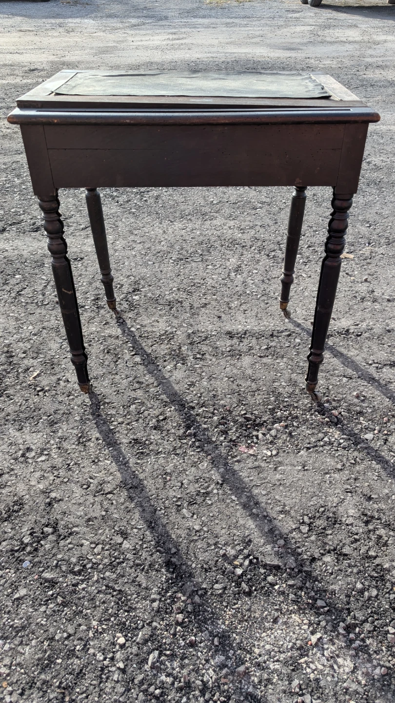 Vintage Wooden Writing Desk - photo 3