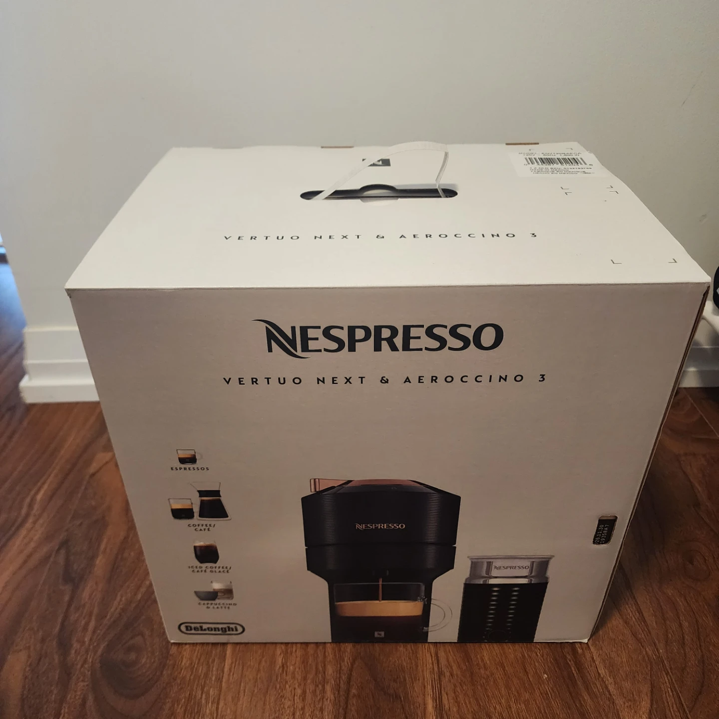 Nespresso Vertuo Next & Aeroccino 3 Coffee Machine