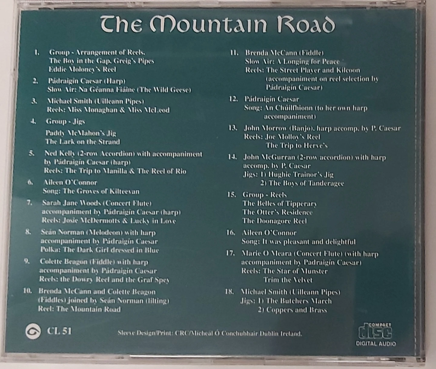 The Mountain Road Audio CD - photo 2