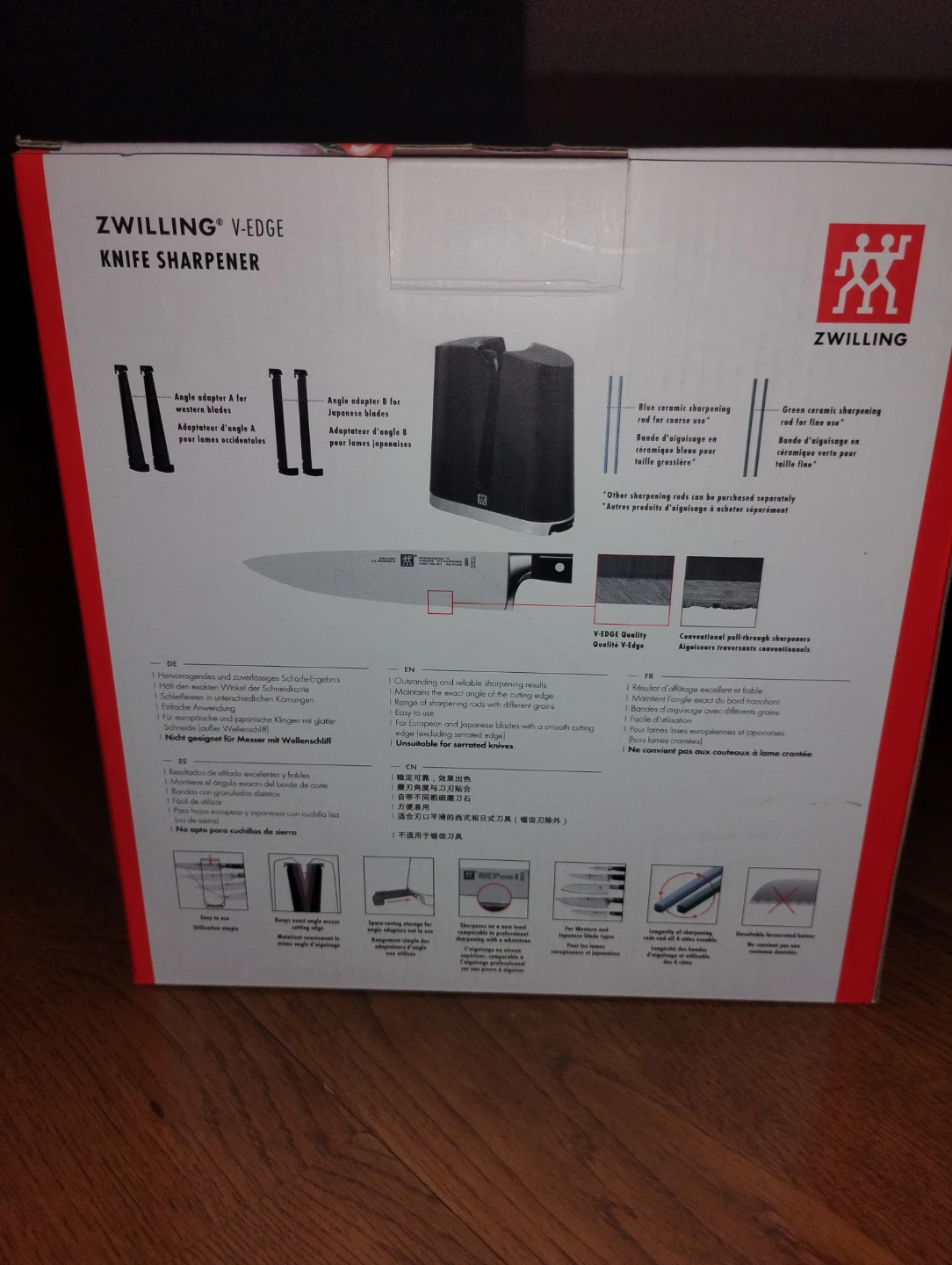 Zwilling V-Edge Knife Sharpener - photo 2