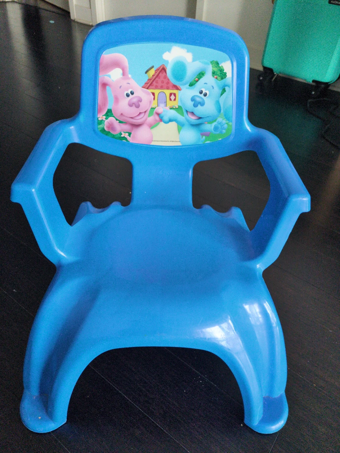 Blue's Clues Kids Plastic Chair