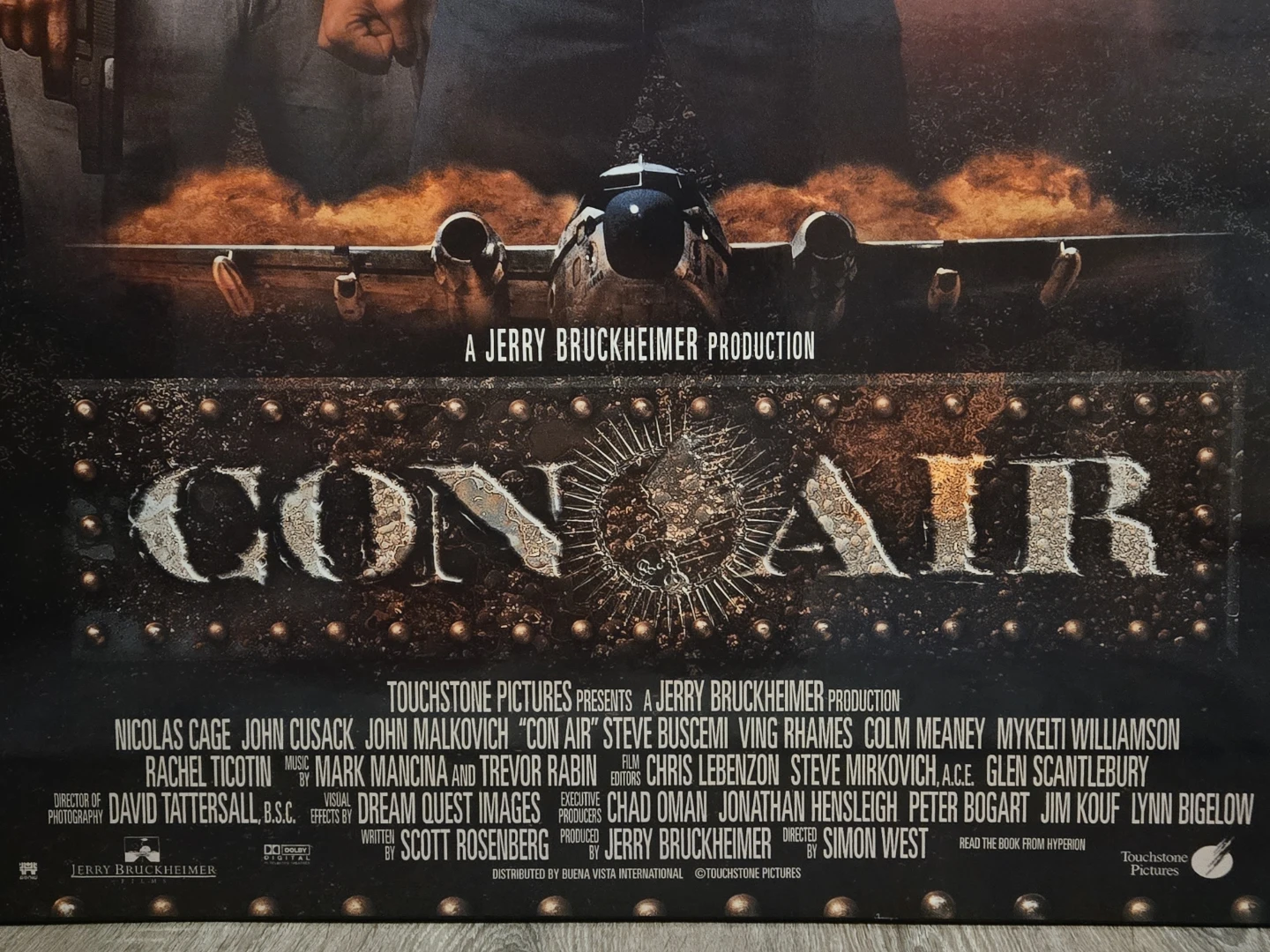 90's Mounted, Con Air & Eraser Movie Posters, Ready To Hang - photo 4