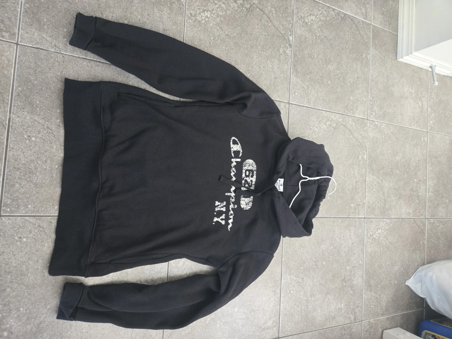 Black Champion Hoodie-Small - photo 2