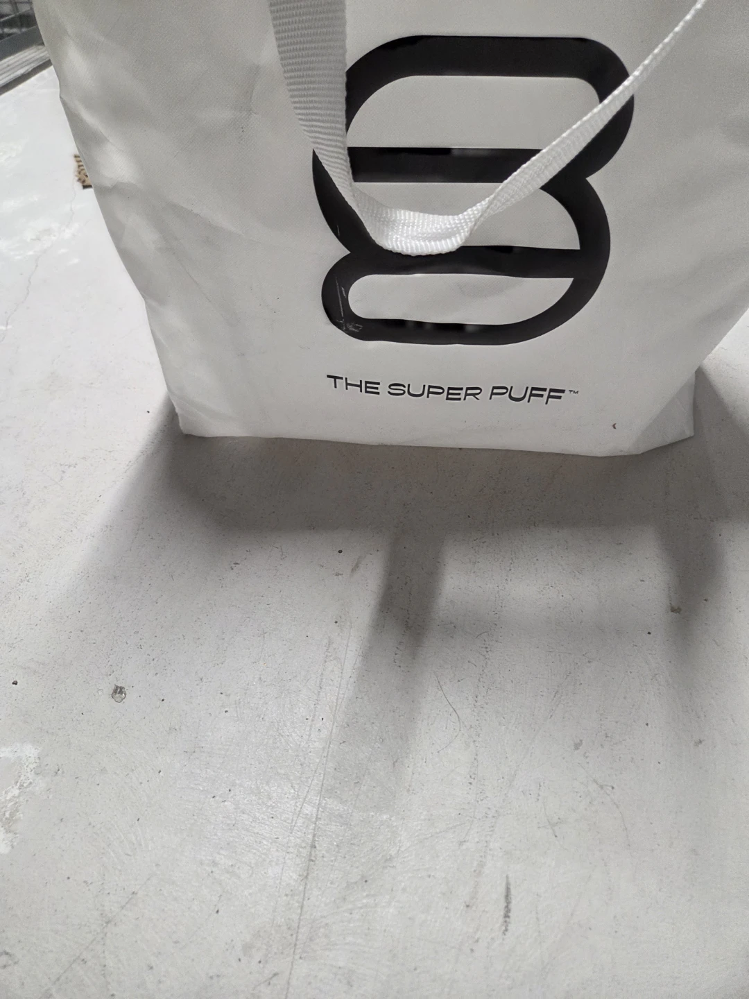 Aritzia The Super Puff White Storage Tote - photo 2