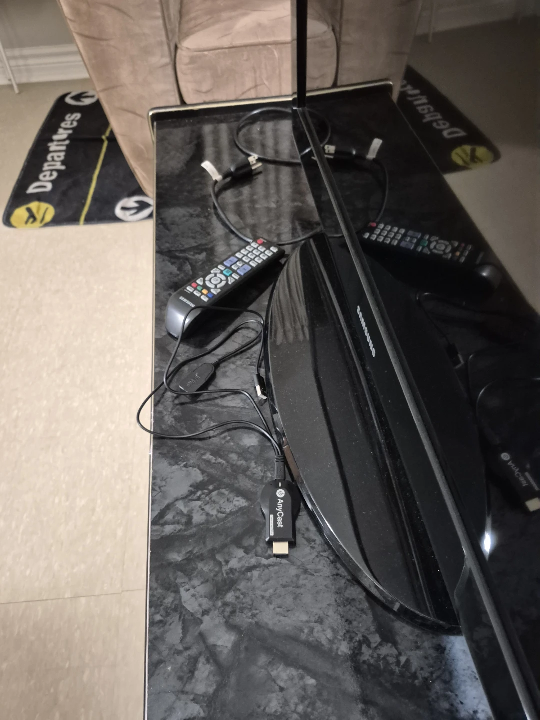 Samsung Television with Remote and AnyCast Dongle - photo 3