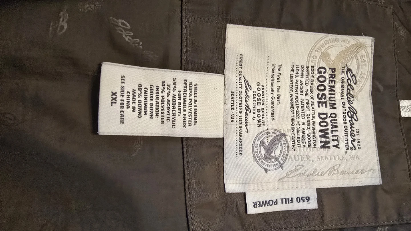 Eddie Bauer Women's Premium Quality Goose Down Jacket XXL - photo 2