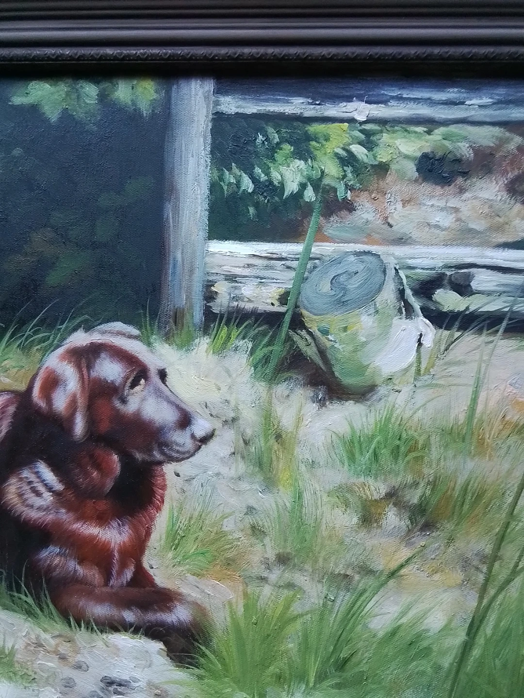 Edward Patterson Dog Oil Painting - photo 4