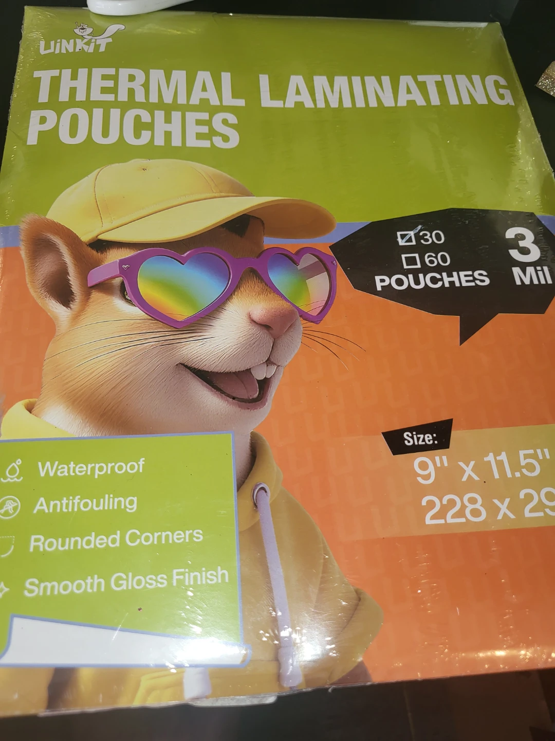 Linkit Thermal Laminating Pouches 30 count