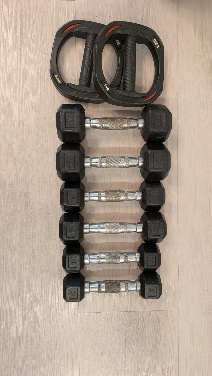Les Mills Hand Weights and Dumbbell Set