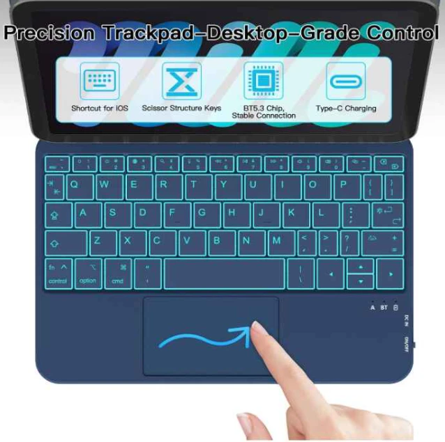 Zynthralix Magic Keyboard Case for iPad Mini 7/6 - photo 5