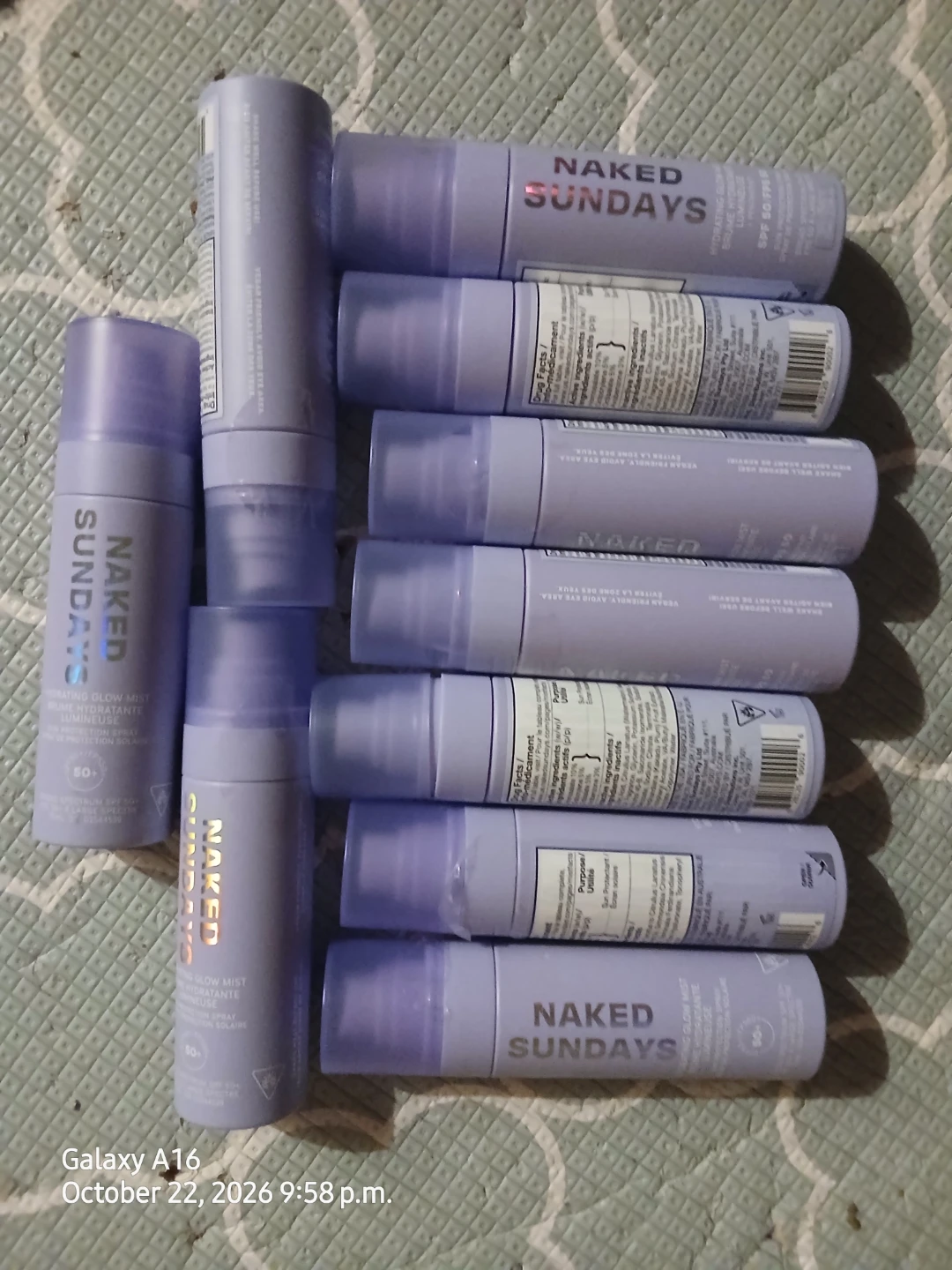 Naked Sundays Hydrating Glow Mist SPF 50 - photo 2